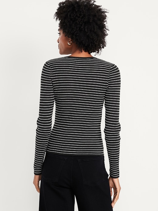 Image number 2 showing, SoSoft Lite Ribbed Crew-Neck Sweater