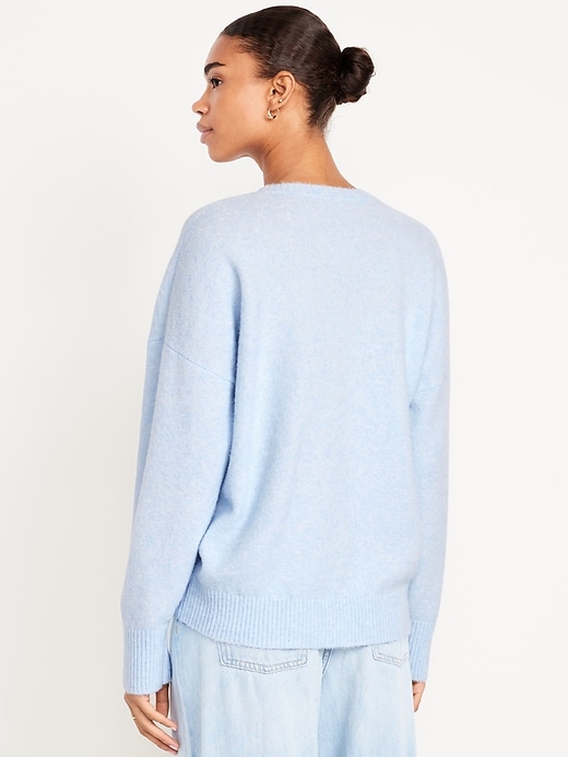 Image number 2 showing, Cozy Wool-Blend Crew-Neck Sweater