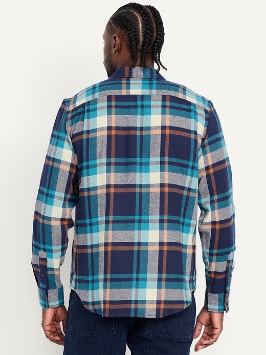 Image number 2 showing, Plaid Flannel Pocket Shirt