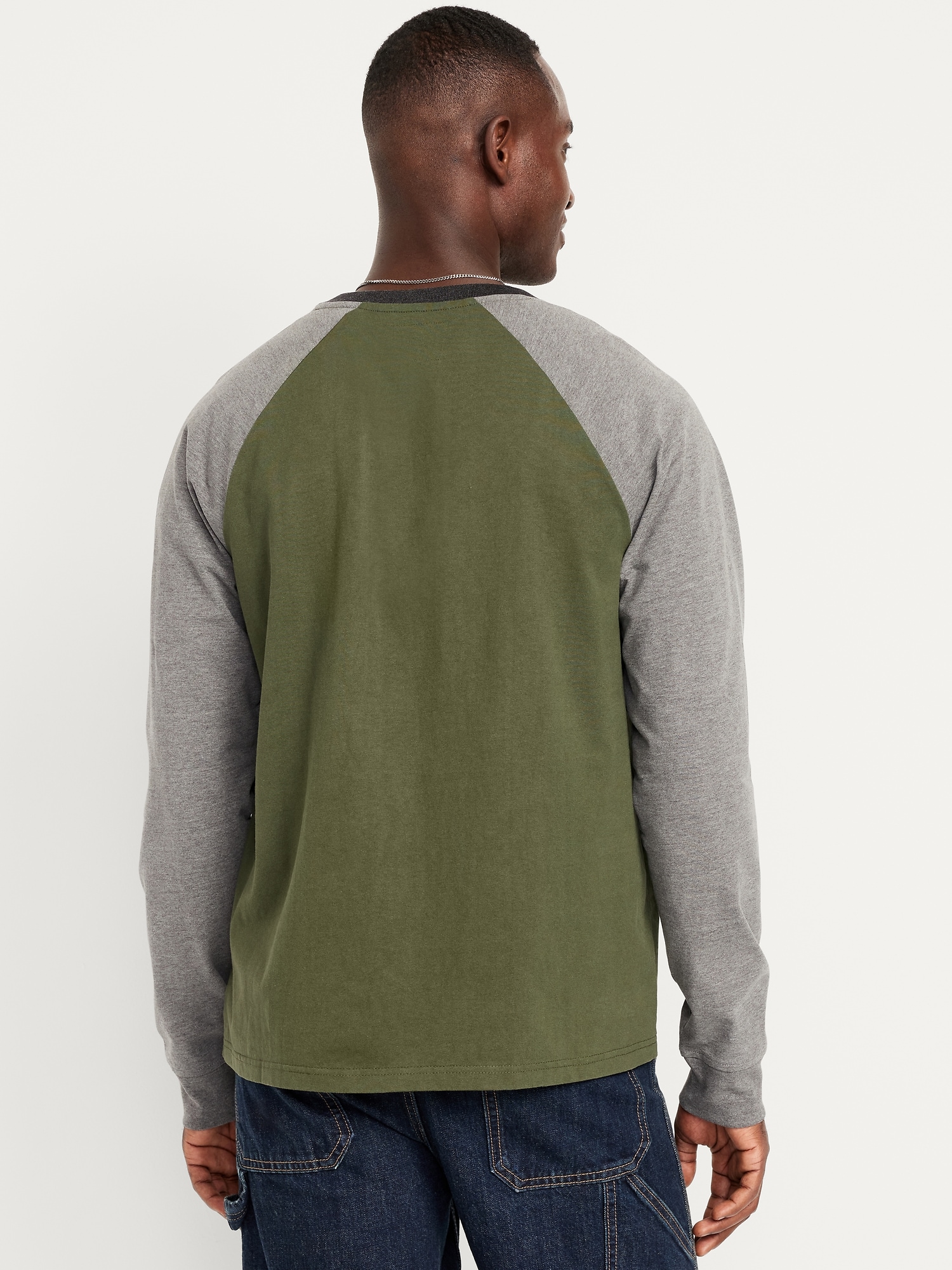 Heavyweight V-Neck Raglan T-Shirt