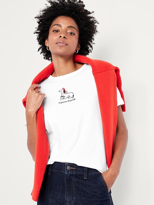 Image number 3 showing, EveryWear Crew-Neck Graphic T-Shirt