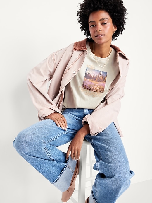 Image number 3 showing, EveryWear Crew-Neck Graphic T-Shirt
