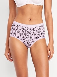 Image number 1 showing, High-Waisted Everyday Brief Cotton Underwear