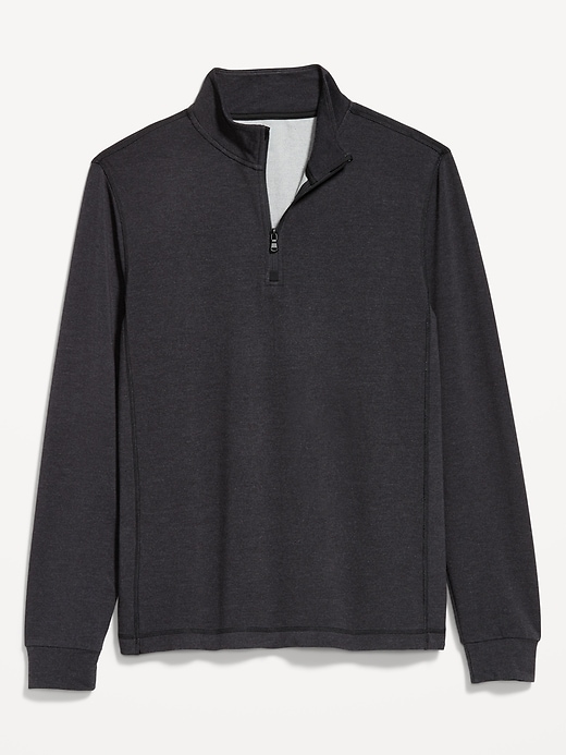 Image number 4 showing, Recharge Knit Quarter-Zip Pullover