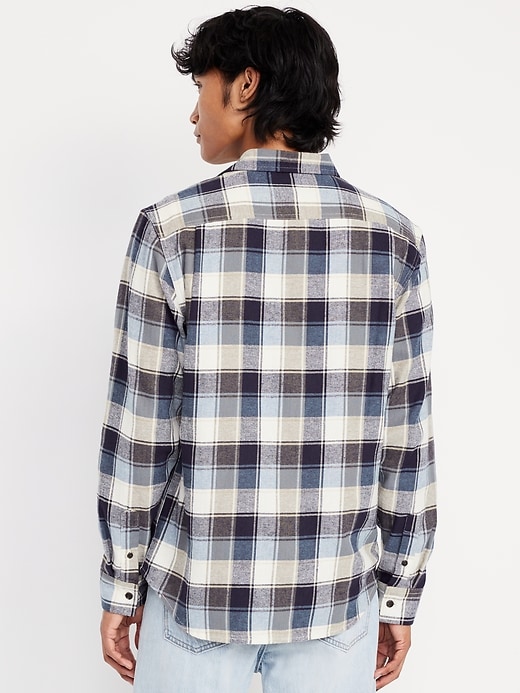 Image number 2 showing, Plaid Flannel Pocket Shirt