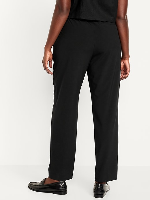 Image number 7 showing, High-Waisted Billie Straight Ankle Trouser