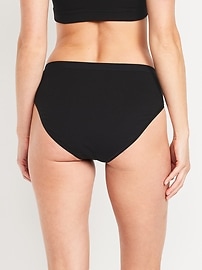 Image number 3 showing, High-Waisted Everyday Cotton Underwear 6-Pack