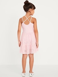 Image number 2 showing, PowerSoft Sleeveless Tutu Athletic Dress for Girls