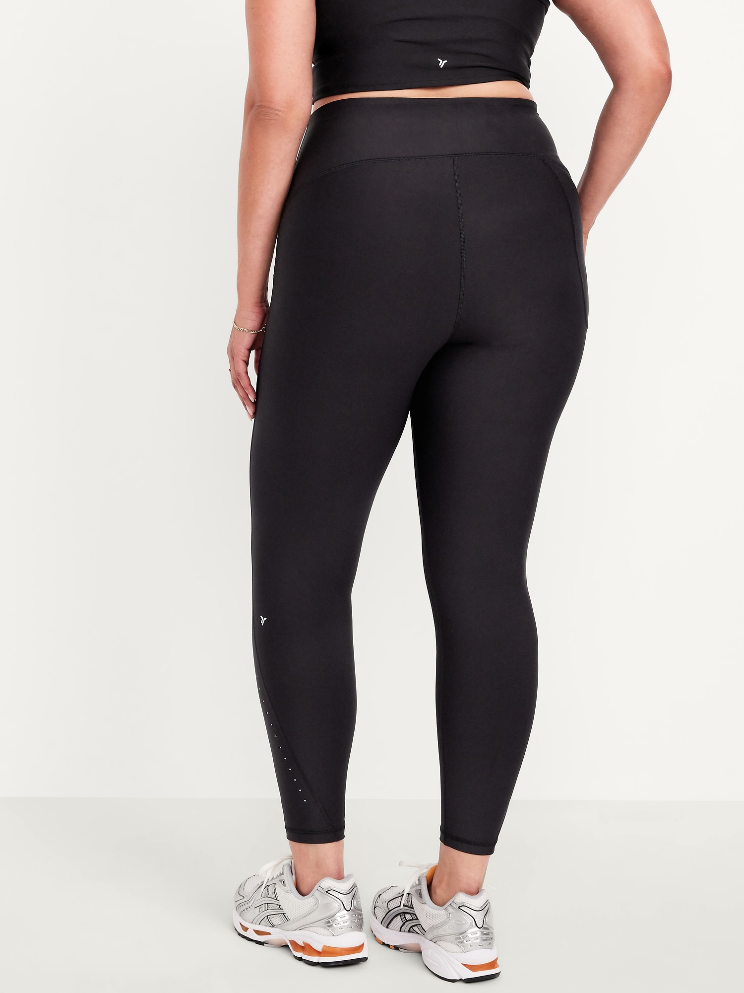 High-Waisted PowerSoft Train 7/8 Run Leggings