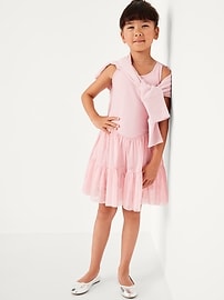 Image number 1 showing, PowerSoft Sleeveless Tutu Athletic Dress for Girls