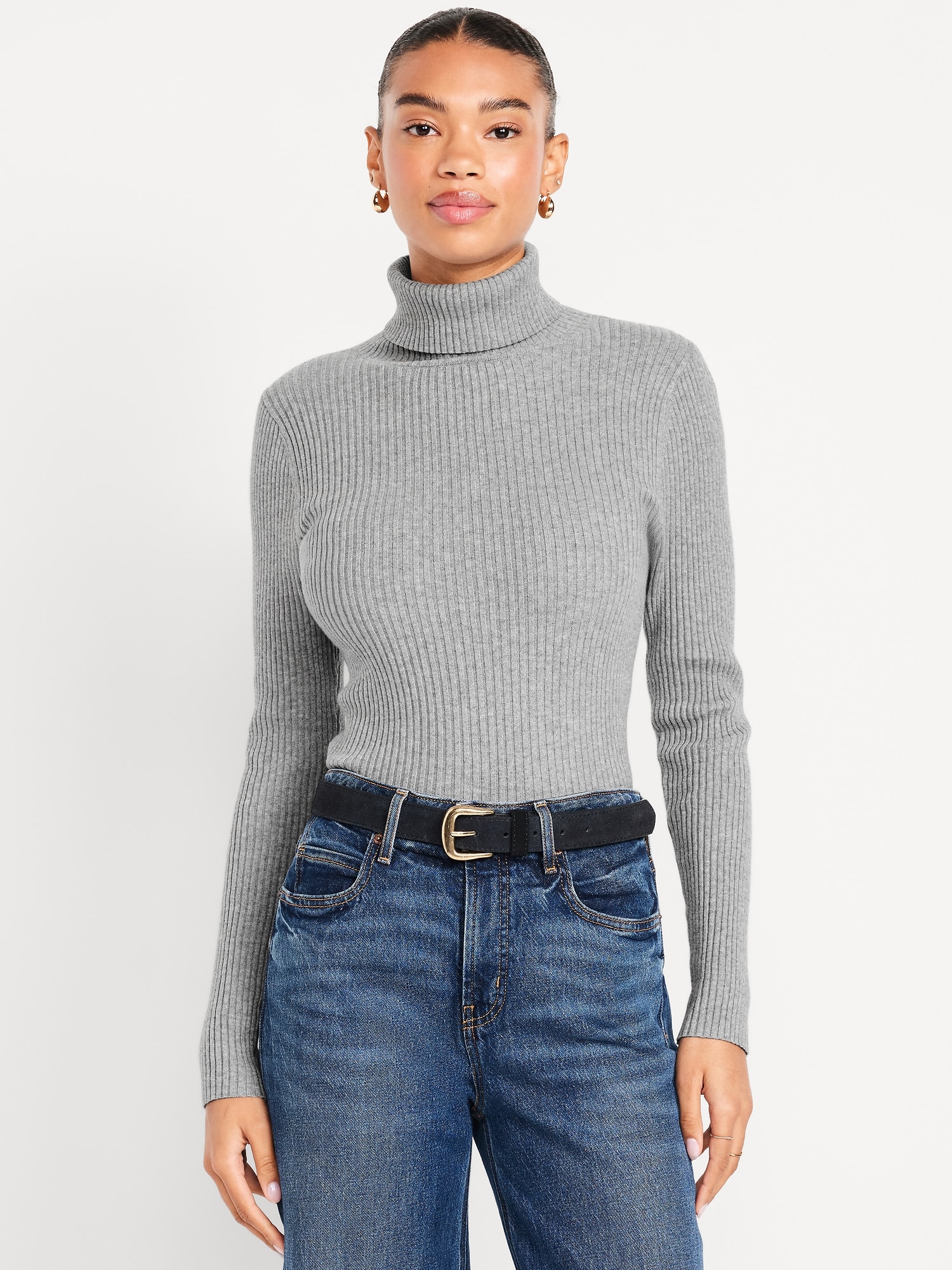 SoSoft Lite Rib Turtleneck Sweater