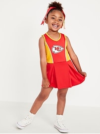 Image number 1 showing, NFL™ Kansas City Chiefs™ Graphic Mesh Dress for Toddler Girls