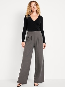 Extra High-Waisted Super Wide-Leg Pants - image 3