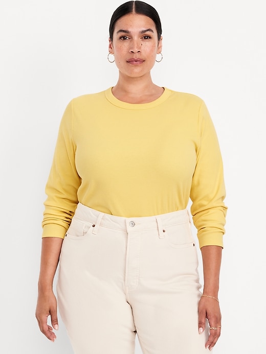 Image number 6 showing, Snug Long-Sleeve Crew-Neck T-Shirt
