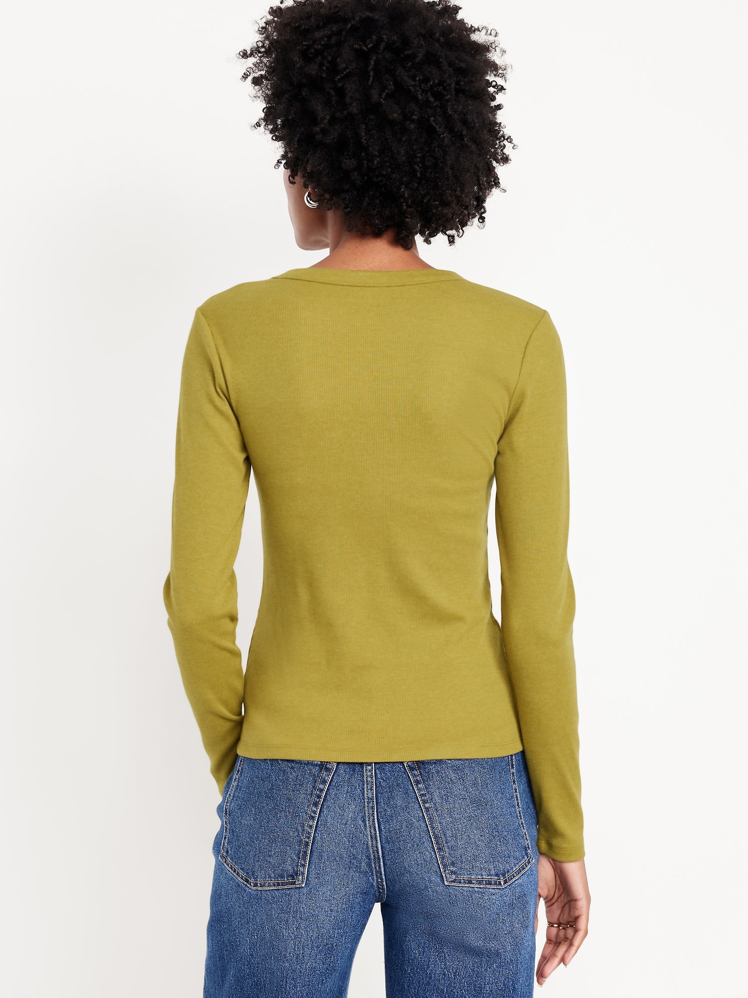 Snug Long-Sleeve Crew-Neck T-Shirt