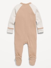 Image number 2 showing, Ribbed 2-Way-Zip Sleep & Play Footed One-Piece for Baby