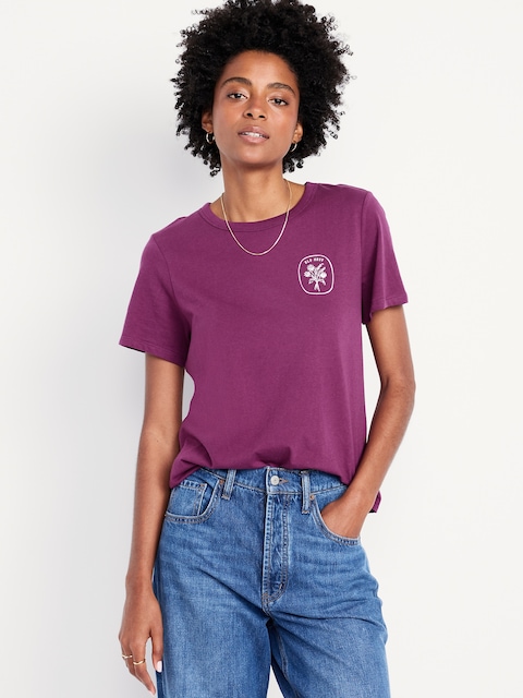 EveryWear Crew-Neck Logo-Graphic T-Shirt