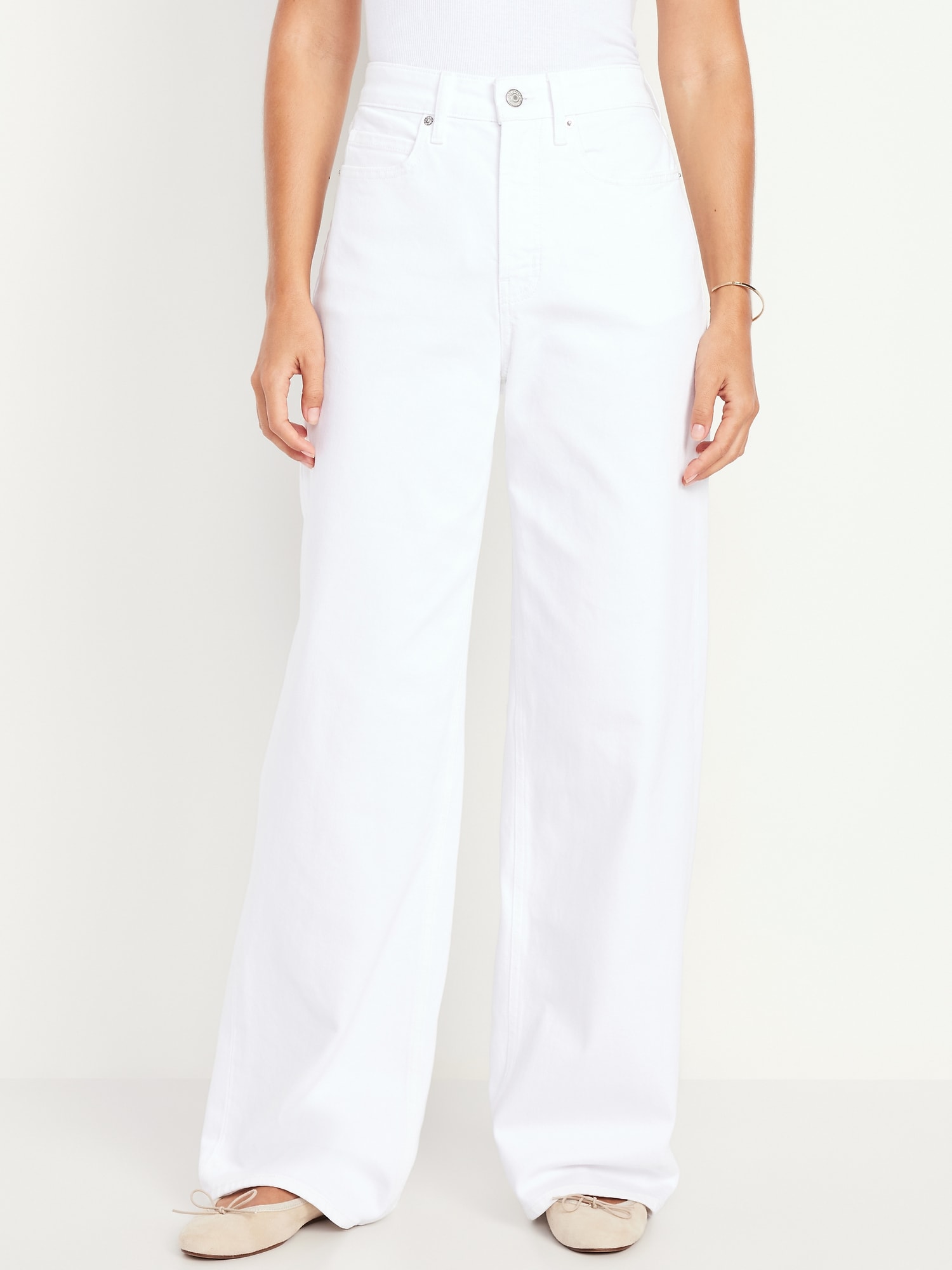 Extra High-Waisted Wide-Leg Jeans