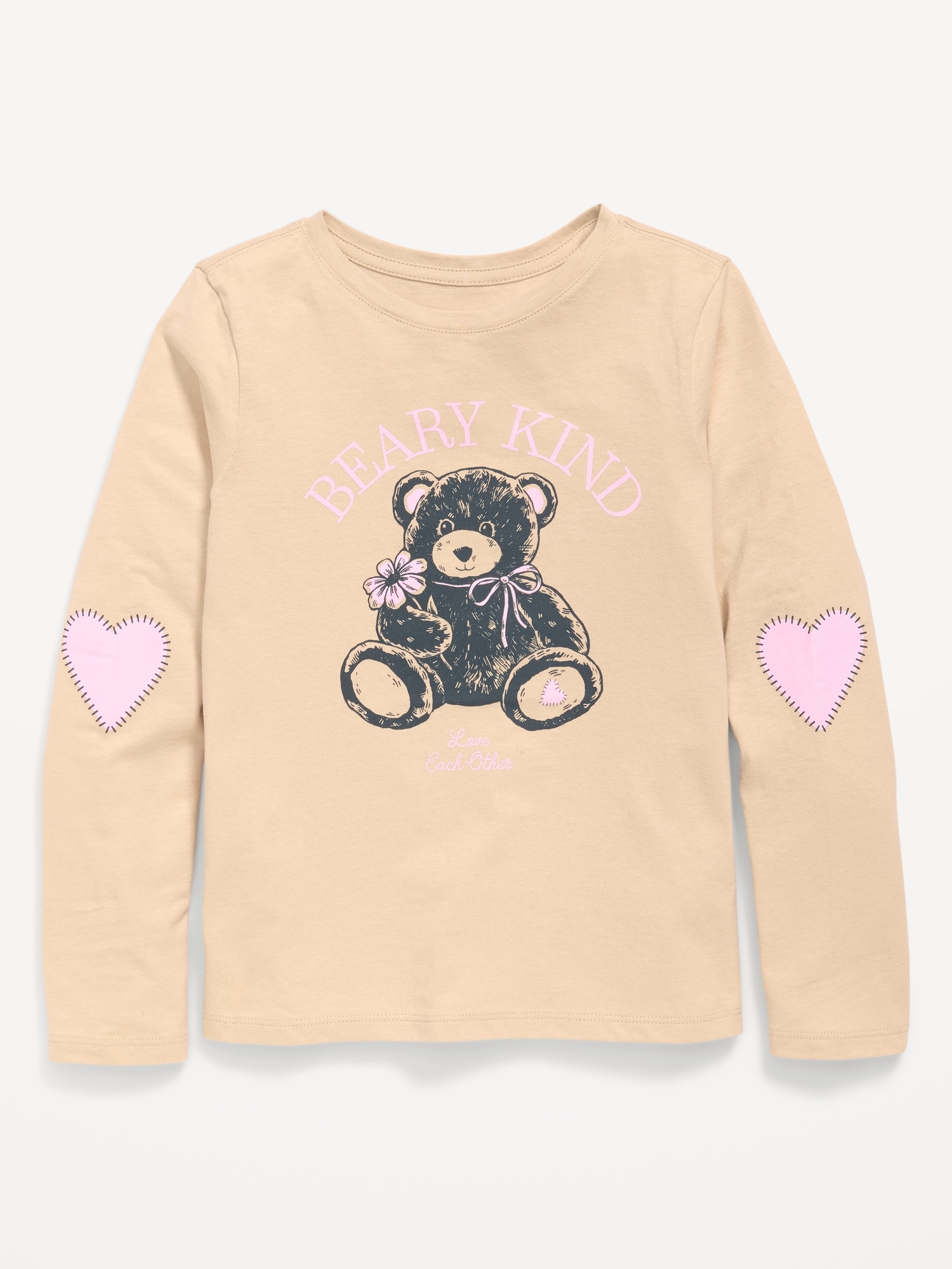 Long-Sleeve Graphic T-Shirt for Girls