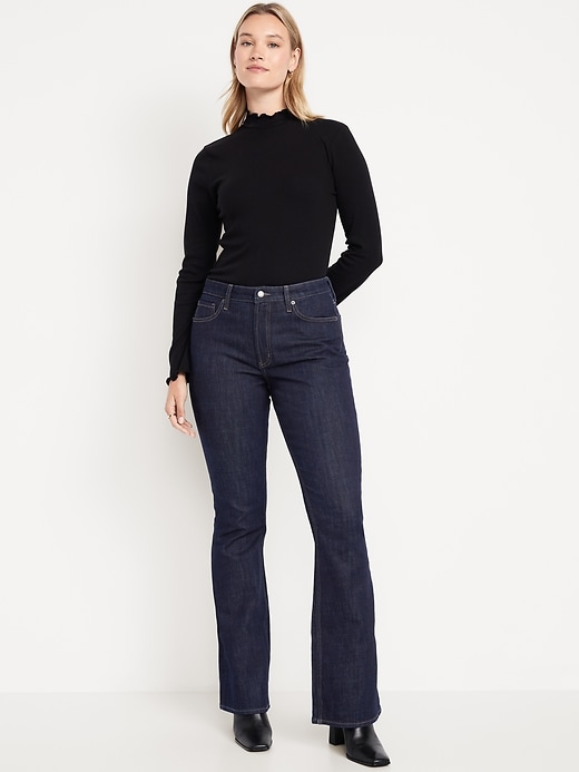 Image number 4 showing, Mid-Rise Slim Boot-Cut Jeans