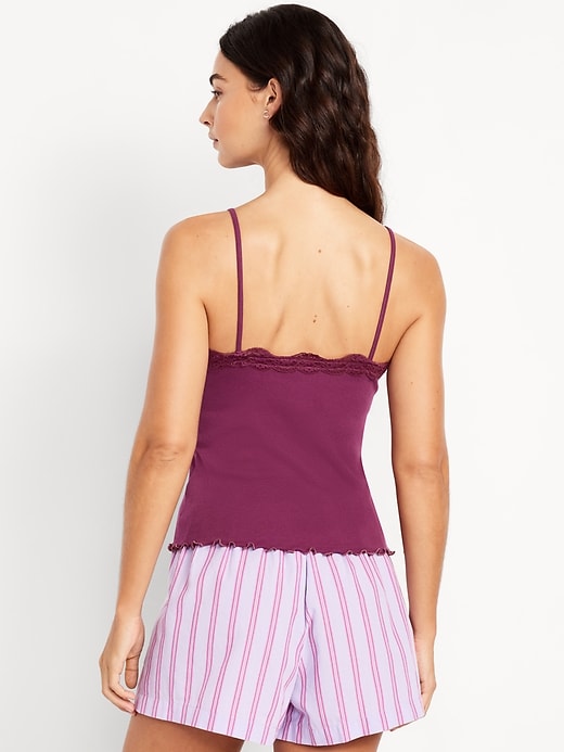 Image number 2 showing, Lace-Trim Cami Tank Top