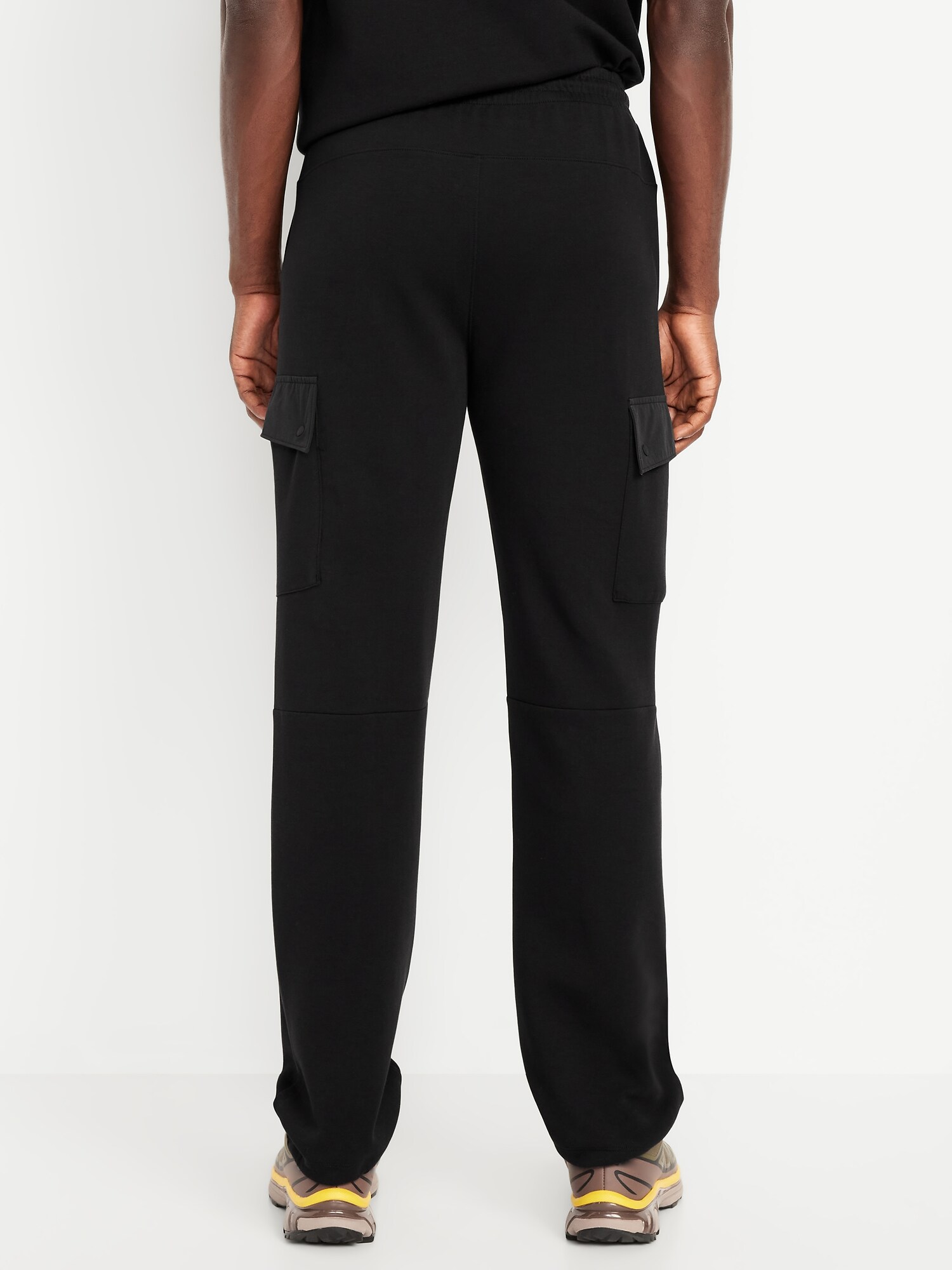 Мужские брюки Old Navy Dynamic Fleece 4.0 Cinched Cargo, цвет: Чёрный — фото 2