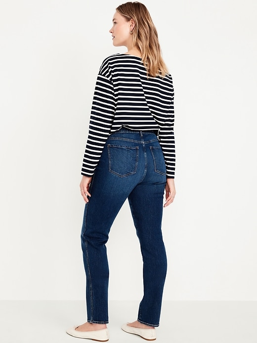 Image number 8 showing, High-Waisted Vintage Slim Jeans