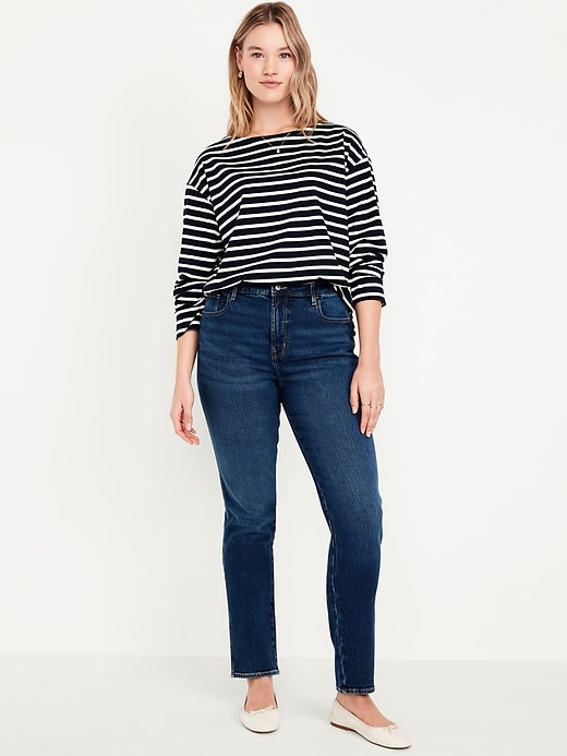 Image number 7 showing, High-Waisted Vintage Slim Jeans