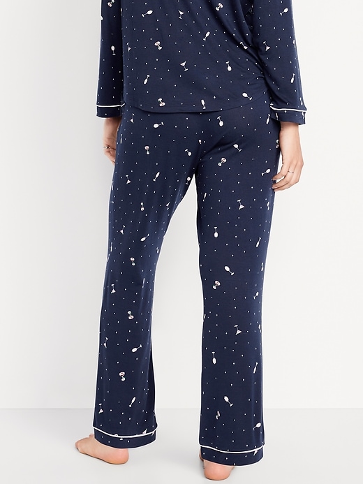 Image number 6 showing, Sunday Sleep Knit Jersey Pant