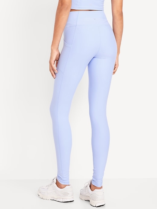 Image number 2 showing, High-Waisted PowerSoft Full-Length Pocket Leggings