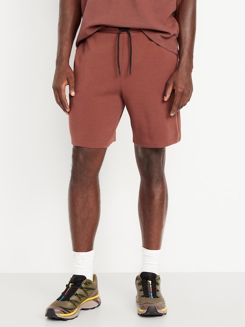 Dynamic Fleece 4.0 Shorts -- 8-inch inseam - Oxblood