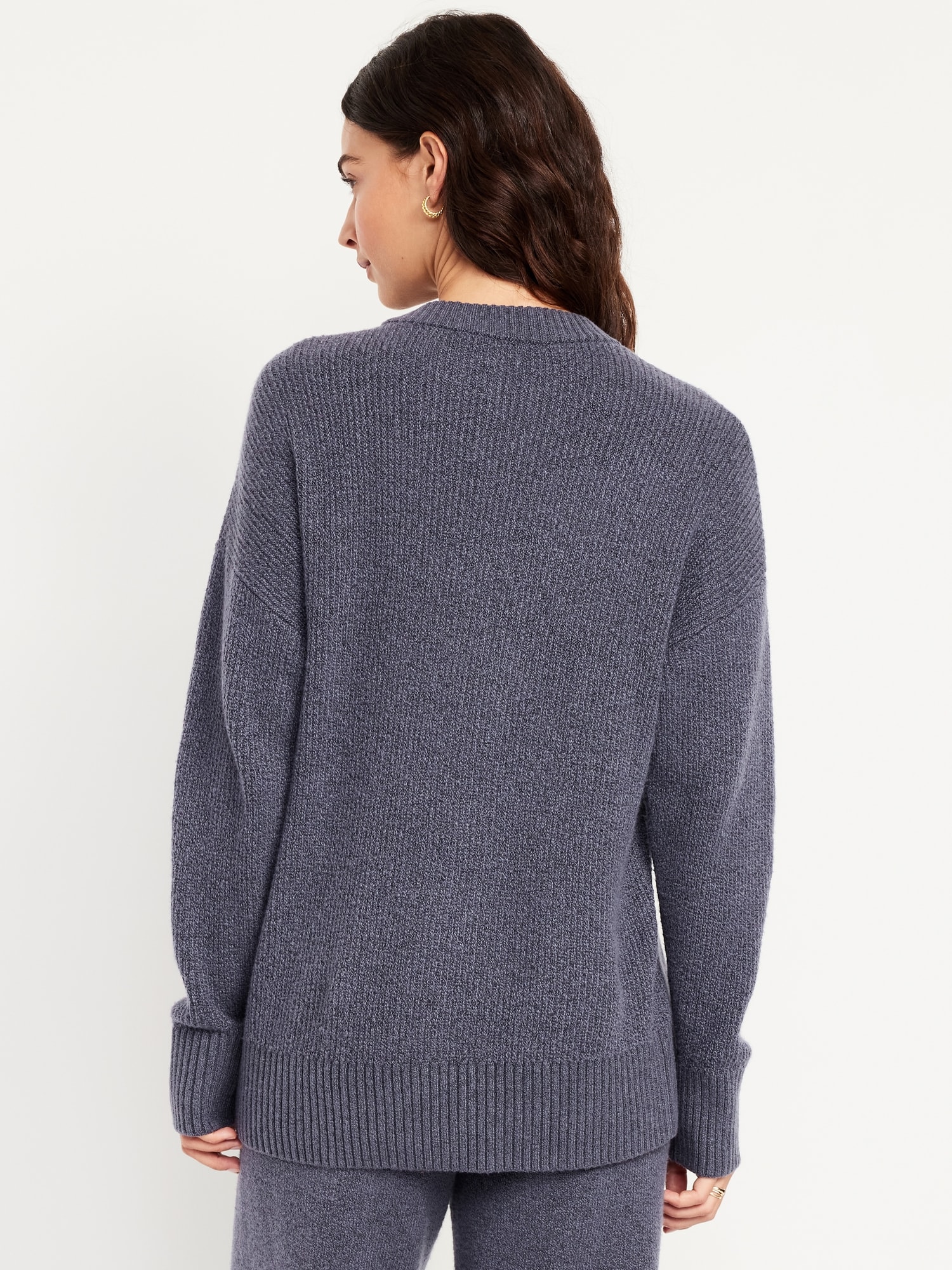 SoSoft Crew-Neck Tunic Sweater