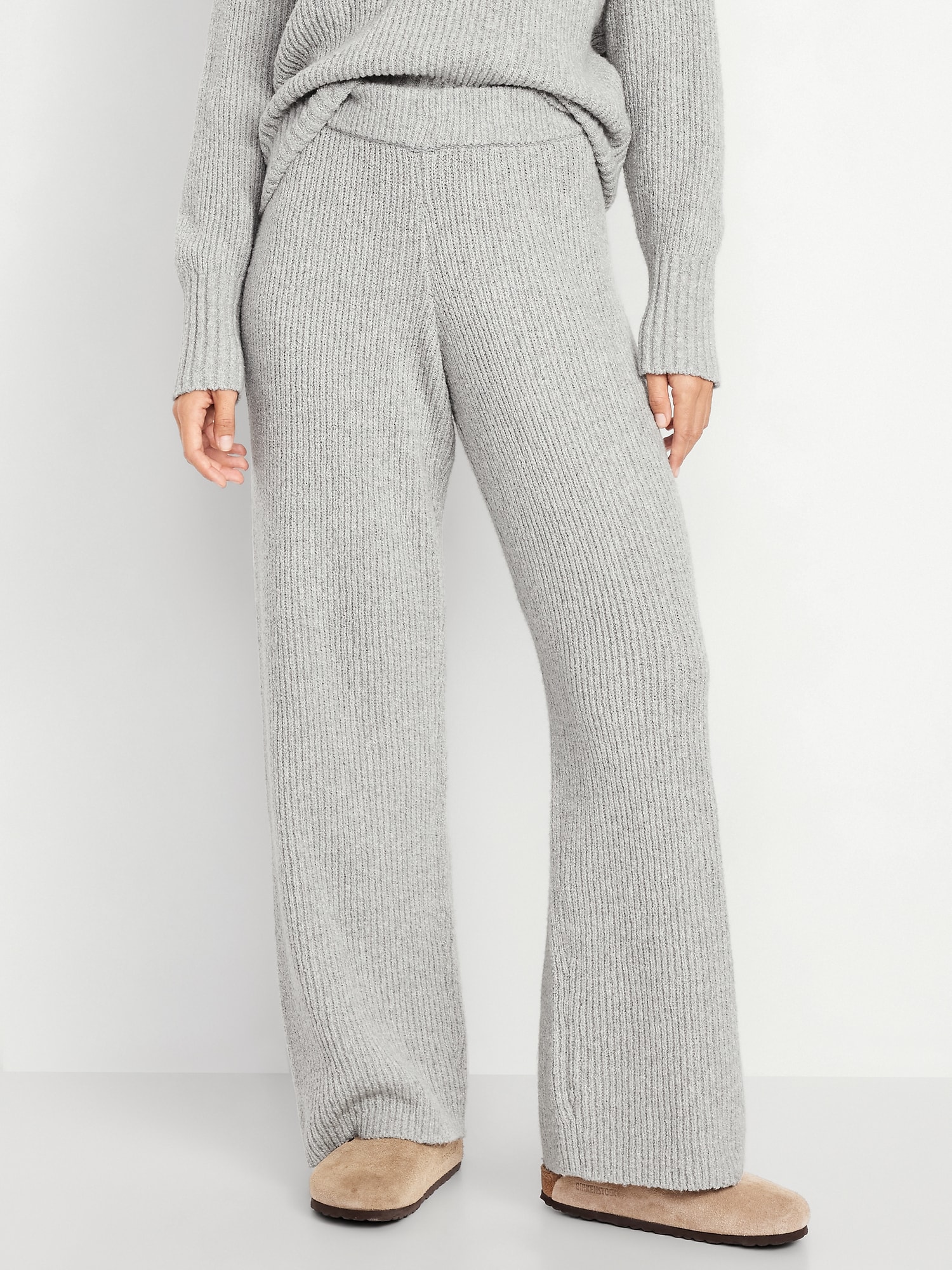 Textured Bouclé Lounge Pants