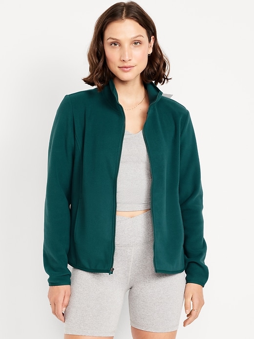 Image number 1 showing, Performance Microfleece Full-Zip Jacket