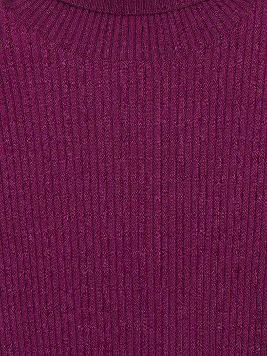 Image number 6 showing, SoSoft Lite Rib Turtleneck Sweater