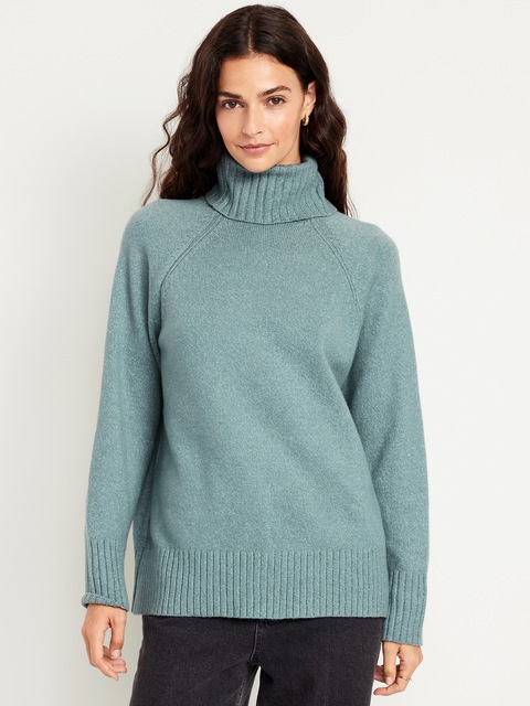 SoSoft Turtleneck Sweater - Underwater