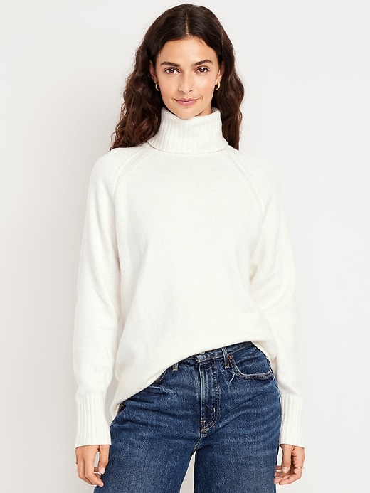 Image number 1 showing, SoSoft Turtleneck Sweater