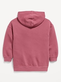 Image number 3 showing, Oversized Graphic Tunic Pullover Hoodie for Girls
