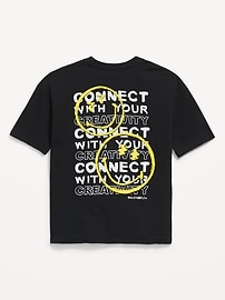 Image number 3 showing, Smiley World™ Oversized Graphic T-Shirt for Boys