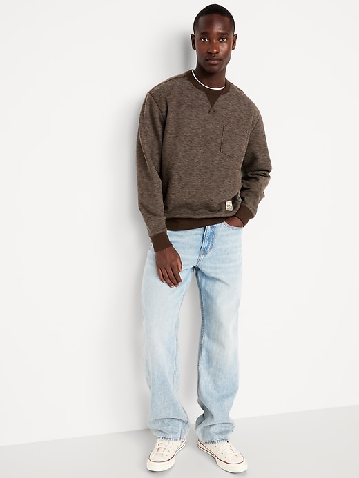 Image number 3 showing, Textured Pocket Sweatshirt
