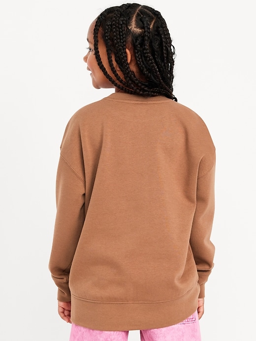 Image number 2 showing, Hello Kitty® Oversized Graphic Tunic Sweatshirt for Girls