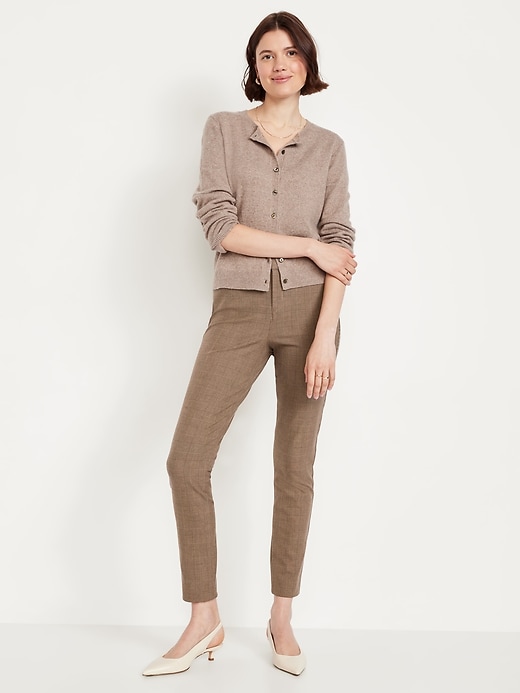 Image number 1 showing, High-Waisted Pixie Skinny Ankle Pants