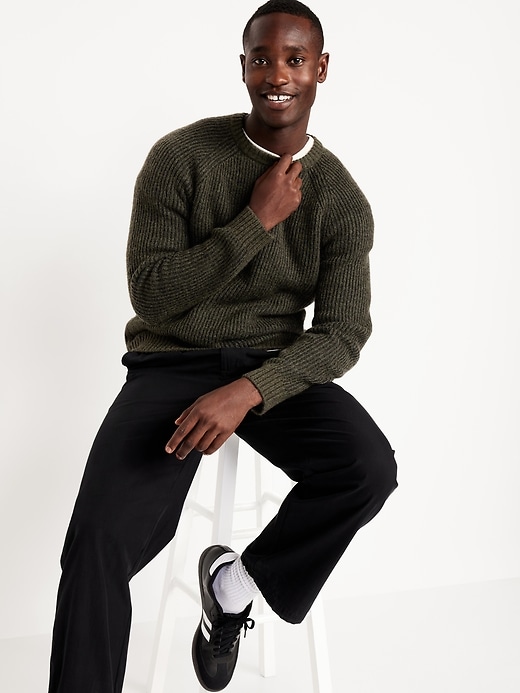 Image number 3 showing, Wool-Blend Crew-Neck Sweater