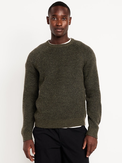 Image number 1 showing, Wool-Blend Crew-Neck Sweater