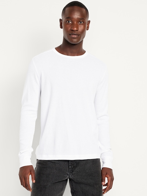 Waffle-Knit T-Shirt