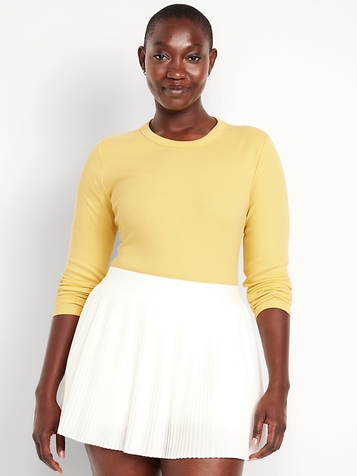 Image number 4 showing, Snug Long-Sleeve Crew-Neck T-Shirt