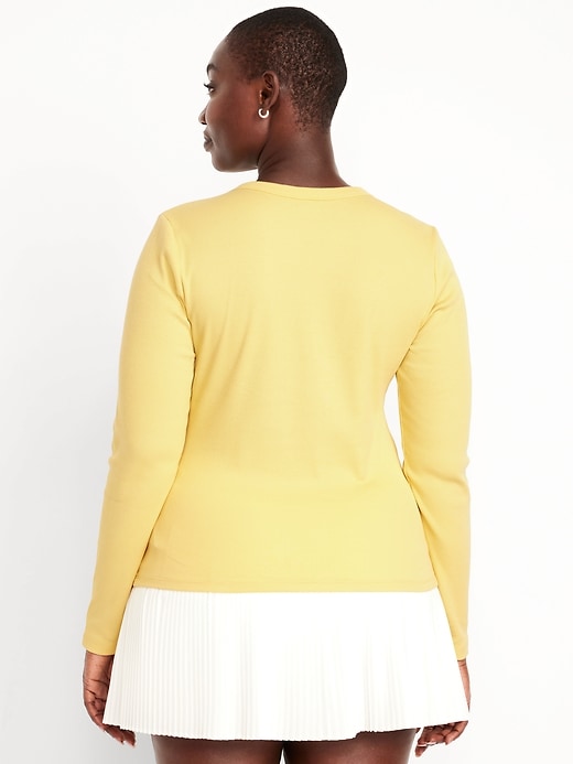 Image number 5 showing, Snug Long-Sleeve Crew-Neck T-Shirt