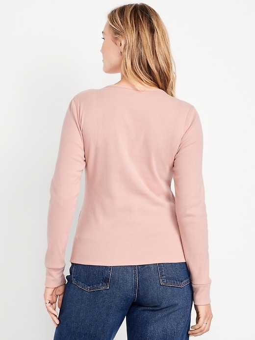 Image number 5 showing, Cozy Snug Crew-Neck Henley