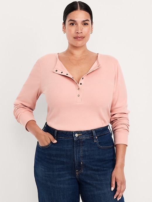 Image number 6 showing, Cozy Snug Crew-Neck Henley
