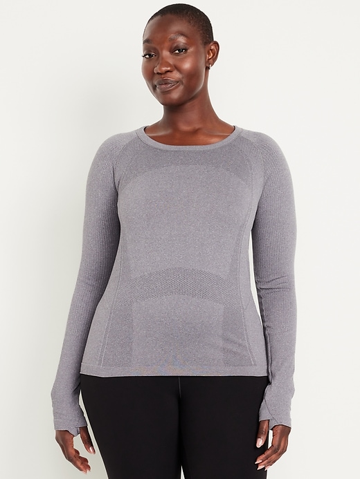 Image number 5 showing, Fluid Seamless Fitted Top